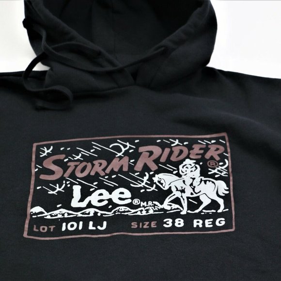 NEW LEE HERITAGE STORM RIDER GRAPHIC HOODIE MEN'S SIZE  XL - Picture 9 of 9